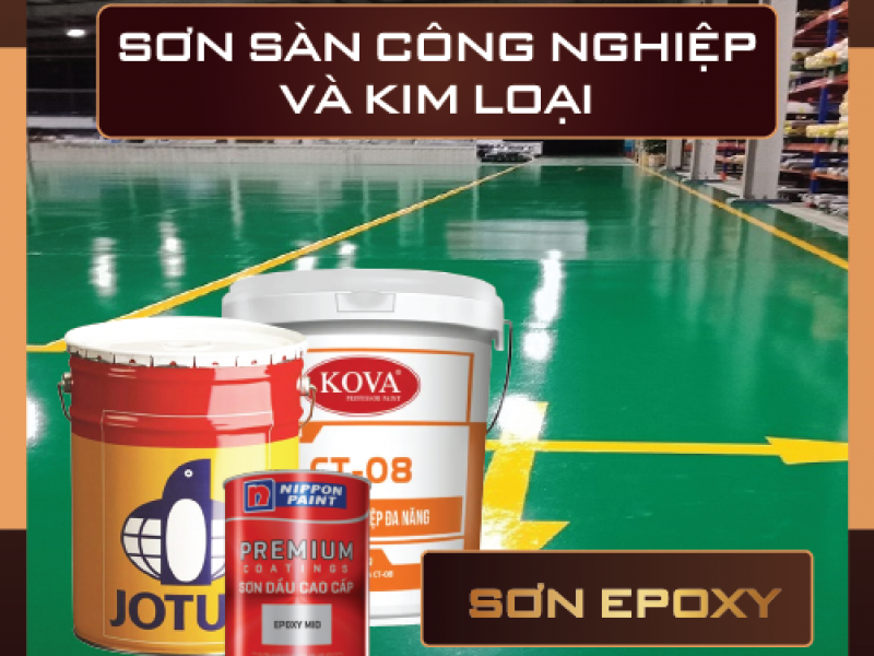 Các loại sơn Epoxy trên thị trường