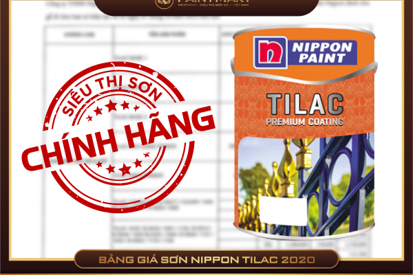 Bảng giá sơn Nippon Tilac 2020 - Nippon là một trong những thương hiệu lớn trên thị trường với nhiều ưu điểm vượt trội. Tại sao bạn không tham khảo bảng giá sơn Nippon Tilac 2020 để biết thêm thông tin chi tiết về sản phẩm này. Xem hình ảnh liên quan để cảm nhận sự chuyên nghiệp của thương hiệu Nippon.