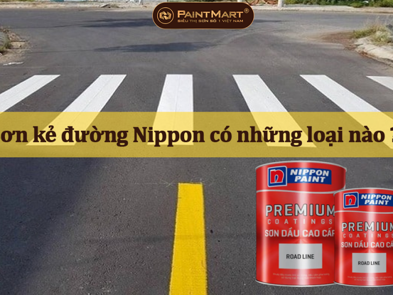 Sơn kẻ đường nippon có những loại nào ?